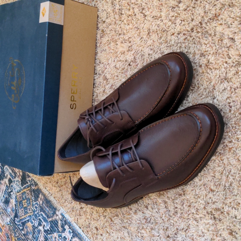Men's Sperry Gold Cup Dress Shoes NIB